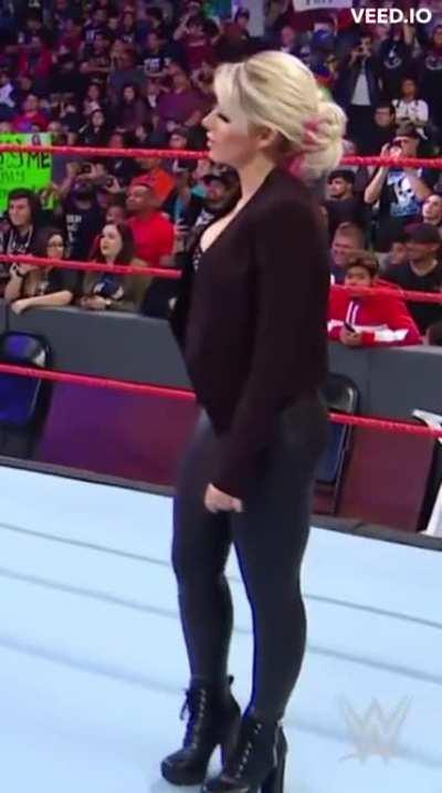 Alexa In Black Leather Leggings Full Version 🖤✨