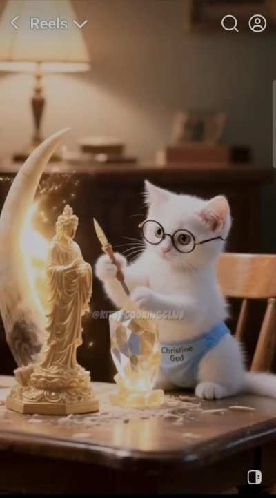 Blue diaper cat joins the ivory trade