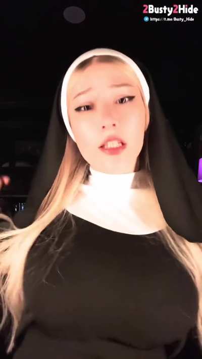 busty nun