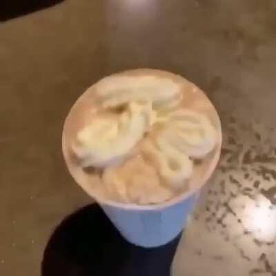 My reaction when I see the Starbucks Barista 😂