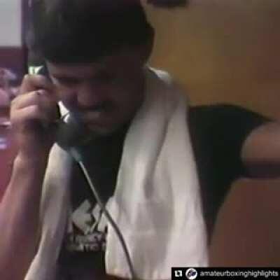 Mike tyson as an amateur