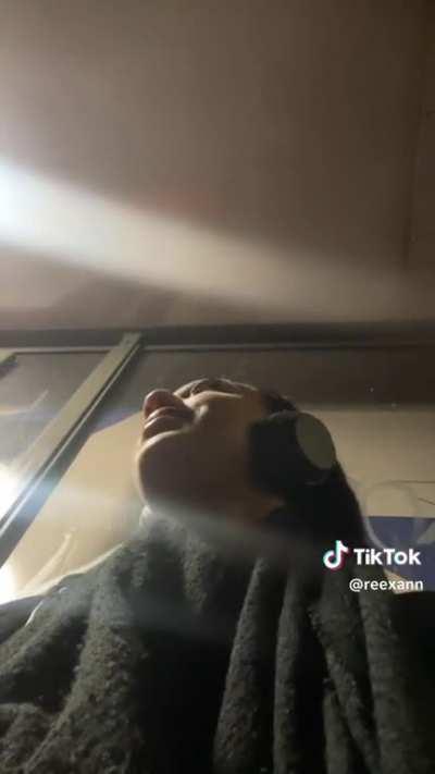 Acton Somali G checks a random girl at night