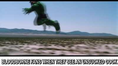 Bloodborne fans on their way to the Astral Cocktower of Unsucked Cocks