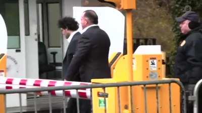 SBF escorted out of courthouse after posting $250 million bail.