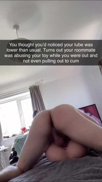 Hes always eating your food in the fridge too