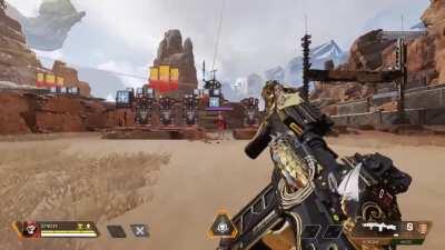 I posted a clip yesterday of Bangalore’s smoke increasing hip fire accuracy while crouched, here’s with revenant for the people who asked