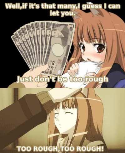 The Contract said DON'T BE TOO ROUGH!