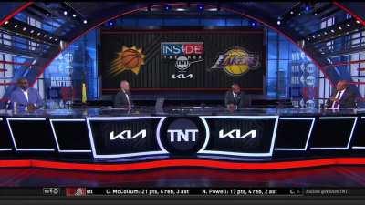 [Highlight] Chuck reacts to AD attempting to play through his injury in the Lakers' Game 6 loss: 