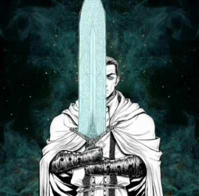 🎼 Ludwig, The Holy Blade 🎼 ... Credit : the pic I used and edited Painted by Damien_V_Grimm 🎨 . . Link for the Original pic :  