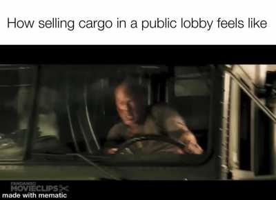 Just let me deliver the cargo peacefully for once lmao