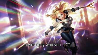 Lux with unnecessary censorship (link to the original video in the comments)