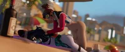 Widowmaker & Futa D.va (Sleepzhour) [Overwatch]