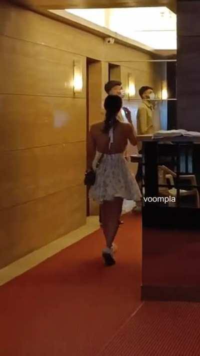 Hot and sexy Malaika Arora in mini skirt… 😍🥰😘