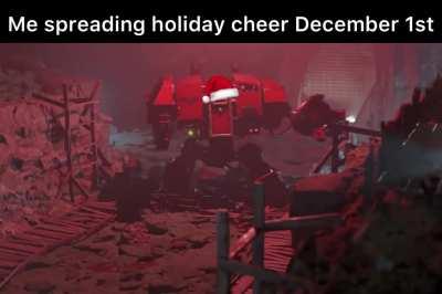 Grinches and Santa deniers beware (animation is DREAD FALL on yt)