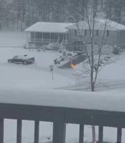 o jeito correto de remover neve