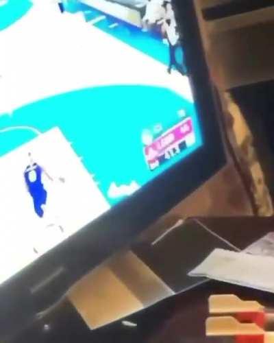 made this lil nigga cry cause he down 32 with an all star team