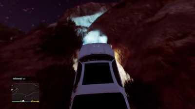 Was being chased by a griefer, till this happened