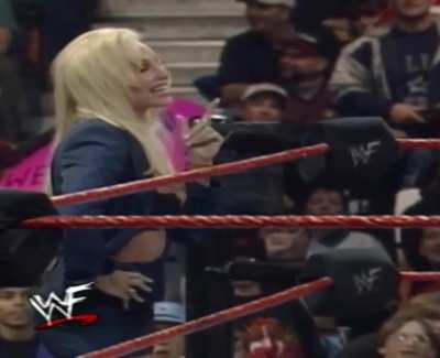 Debra distracts The Big Boss Man! (Credit to OSK)