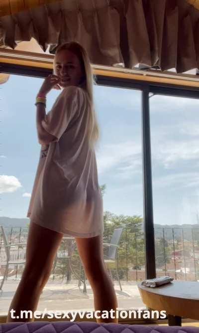 Wanna drown in my ass cheeks?