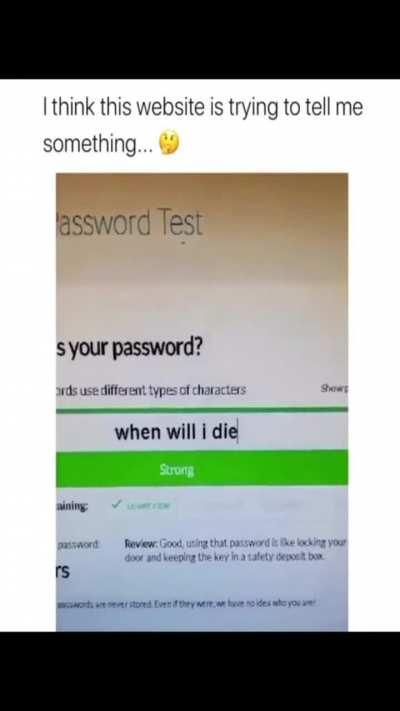 This website is trying to sell me something