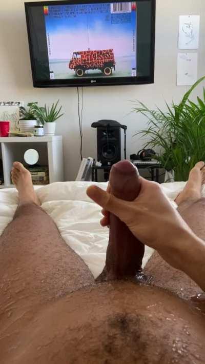 Sprung a leak while edging myself