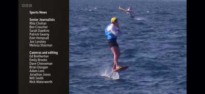 BBC closing montage of Paris 2024