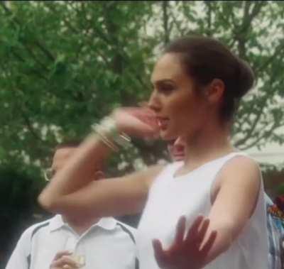 Gal Gadot’s soft little tits have a nice little jiggle