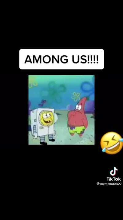 Sponge bob is sus