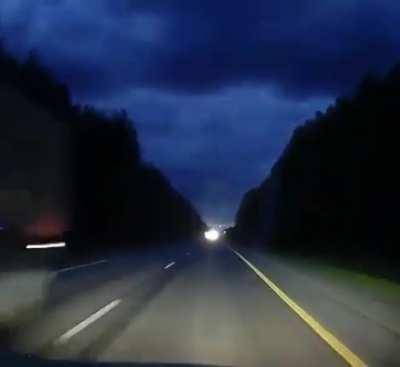 Typical Alaskan freeway