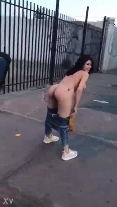 Mexican flashing on Public