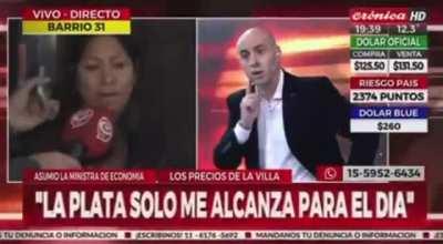 Votante del Frente de Todos y habitante de la Villa 31 describe el populismo en 30 segundos