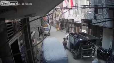 Just a little swing...