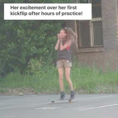 Her excitement is so awesome