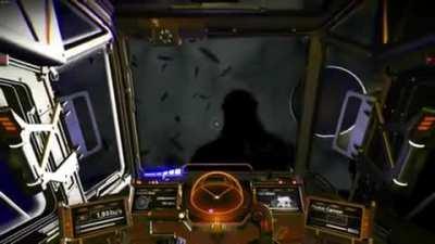 When you play No Man's Sky and find a system with green background