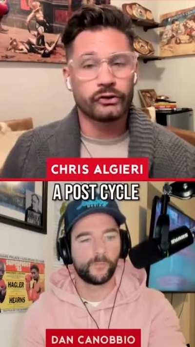 Chris Algieri: “It’s an arms race between the drugs, the PEDs, and the tests. And there is a lot more money in the drugs & PEDs than the tests”