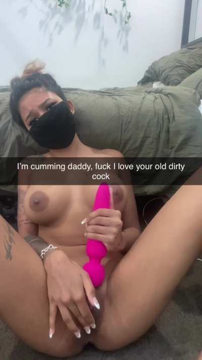 Young slut flirts with sugar daddy