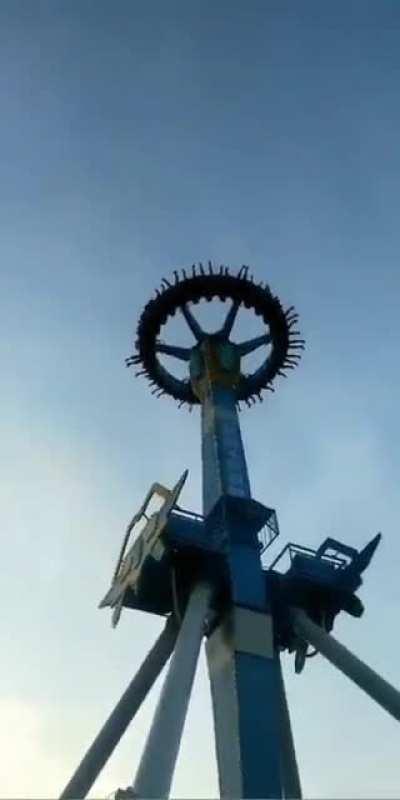Theme park goers in China hit with unannounced power outage mid-ride and get stranded in midair