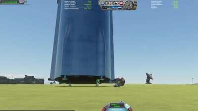 Breaking: Starship is using Jebediah as crush core for landing from now on