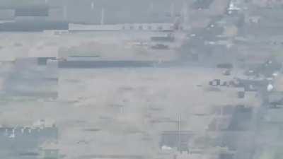 RU pov: Accurate hit on manpower accumulation and armored vehicles. Soledar front.