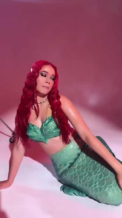 Jordy als Meerjungfrau 