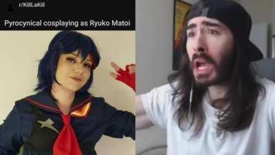 Pyrocynical was actually Ryuko Matoi from the anime KillLaKill all along!!! 😳😳😳
