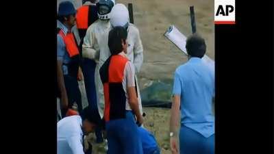 Tom Pryce and Jansen Van Vuuren (Marshal)'s Fatal Crash @ South African GP, Kyalami, 1977