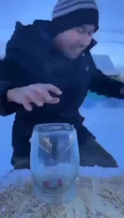 Let's hope he survived y