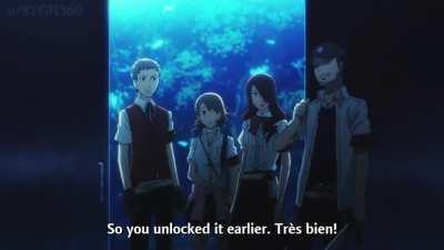 Akihiko is now a foreigner from Mexico who moved to Tatsumi Port Island after failing multiple times to get across the border to the US