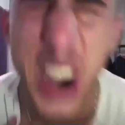 He really let it all out