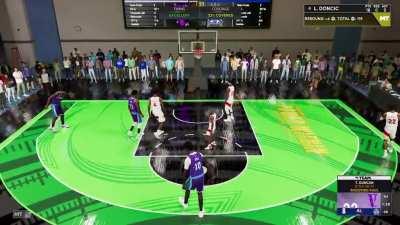 5 point play Luka 🔥