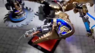 creating a cyborg crab using real crab