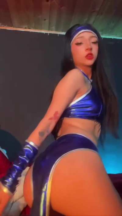 Kitana From Mortal Kombat By Zoey