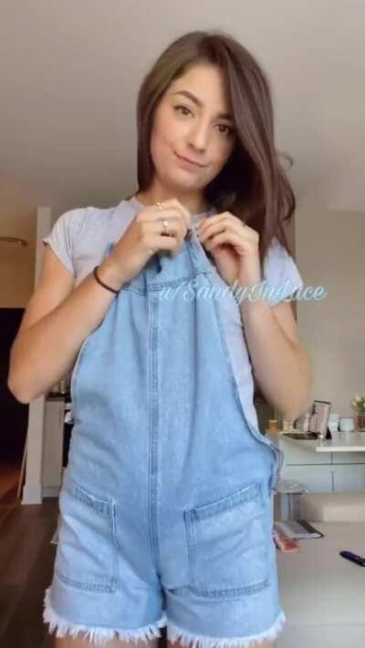 The camel toe was accidental but I think it kind of adds to it, maybe? 😬