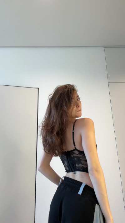 pale tummy ready for your attention